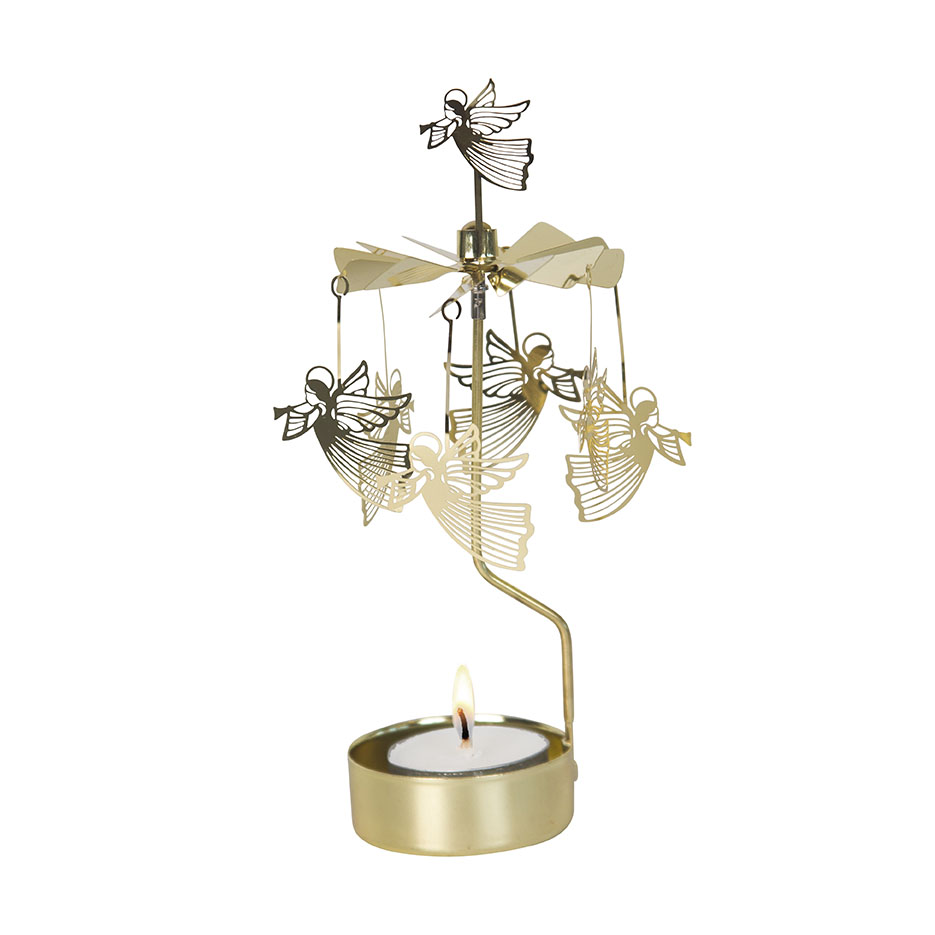 Pluto Produkter Rotary Candle Holder Flying Angel