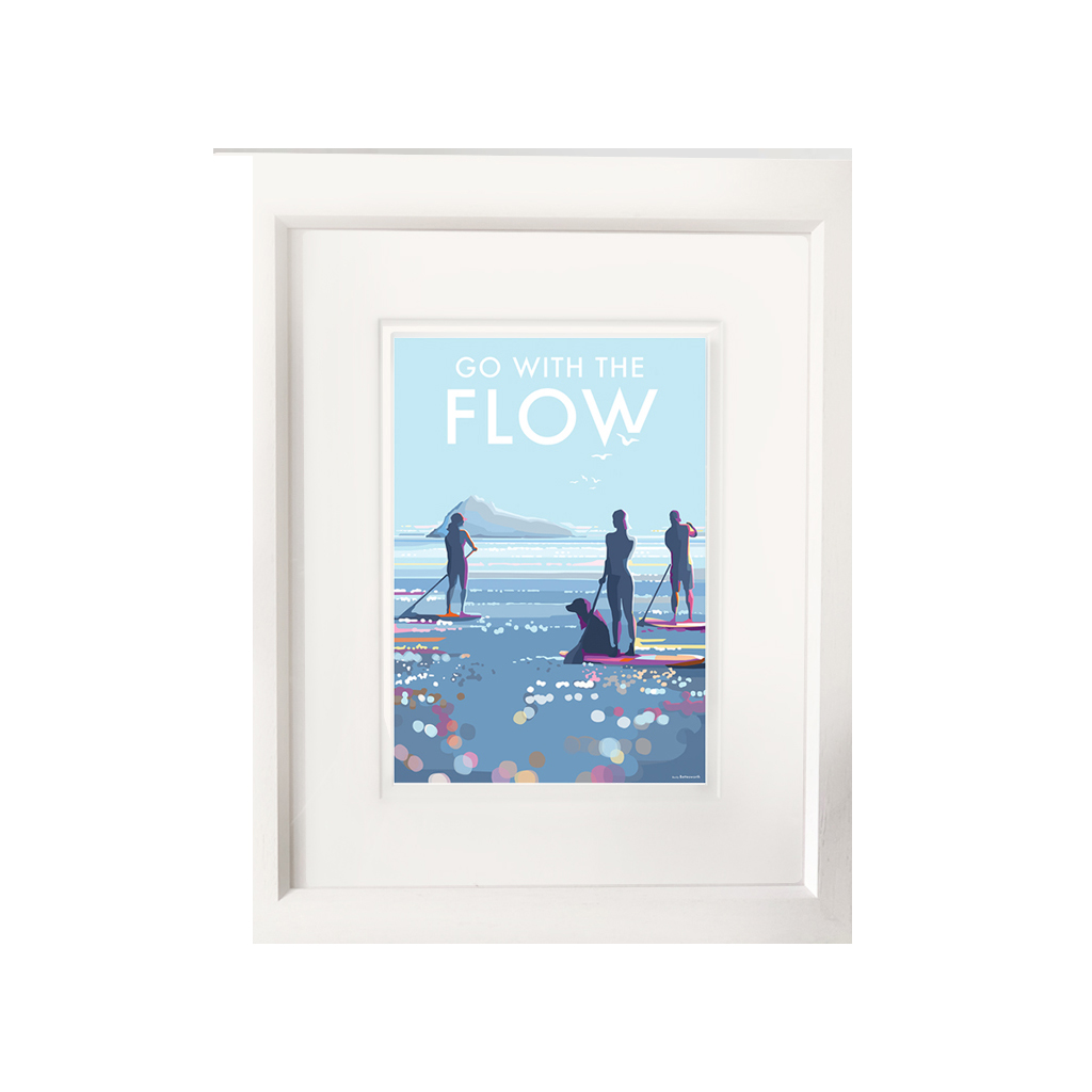Becky Bettesworth Go with the Flow Print