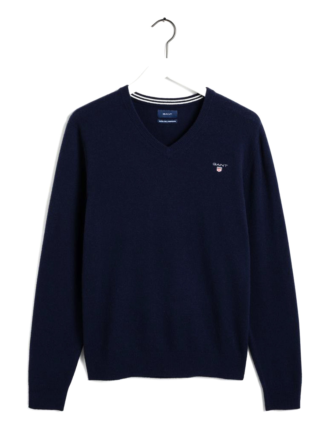 Lambswool Fine Pico Jersey Navy Blue