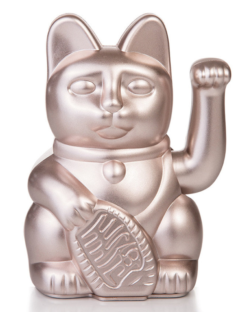 Rose Moonlight Metallic Lucky Cat