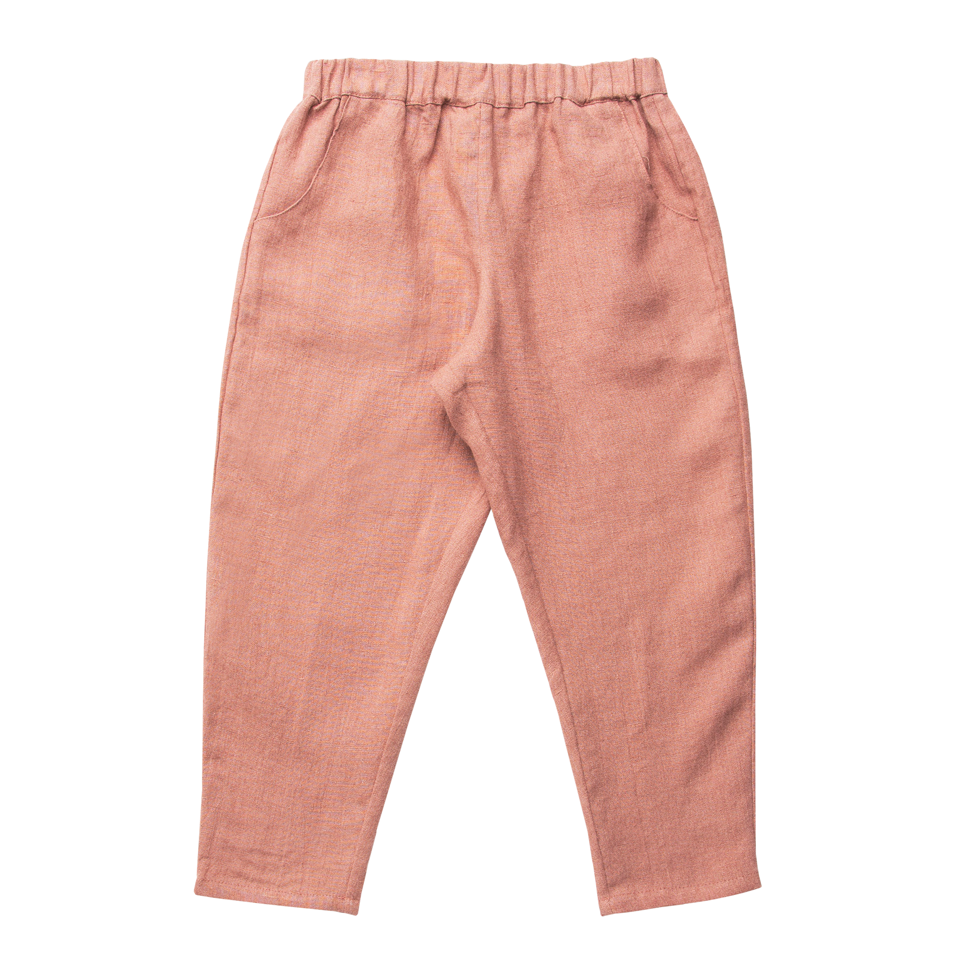 Nellie Quats Dusty Pink Linen Jumping Jack Trousers