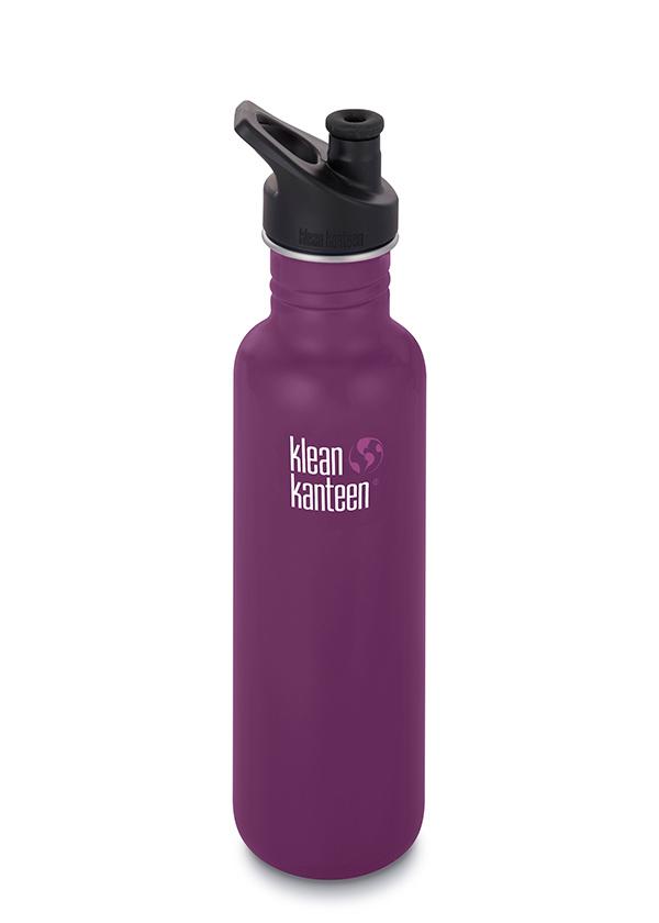 Klean Kanteen Classic 800ml Bottle - Winter Plum