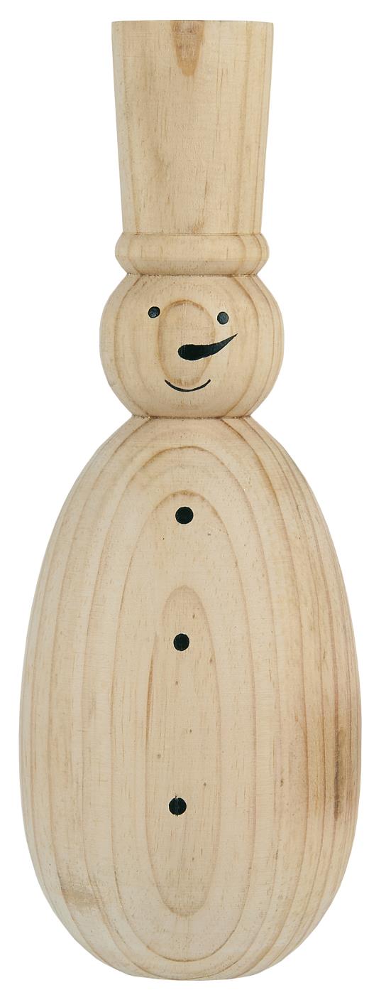Ib Laursen Wooden Standing Snowman - Large