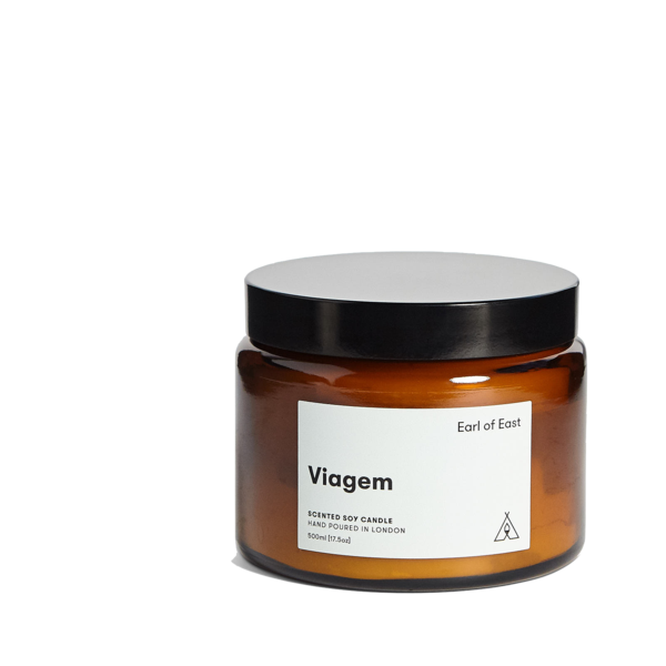 | Hand Poured Scented Candle | Viagem | 500ml [15.5oz]