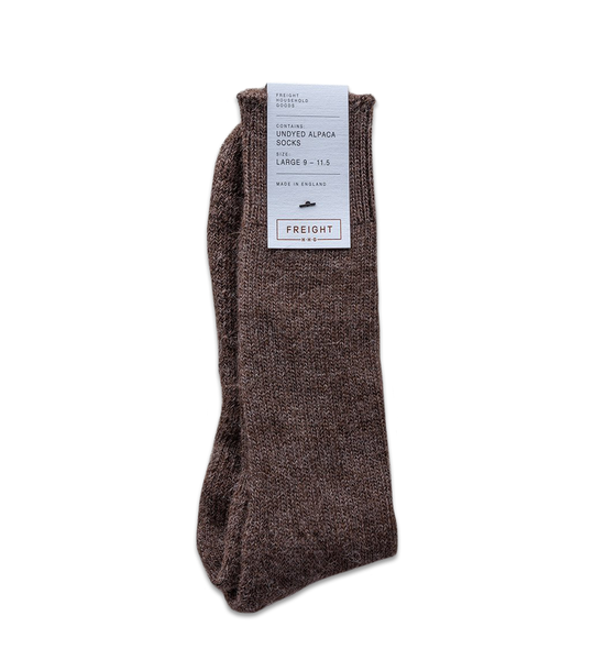 Cushion Sole Socks Brown