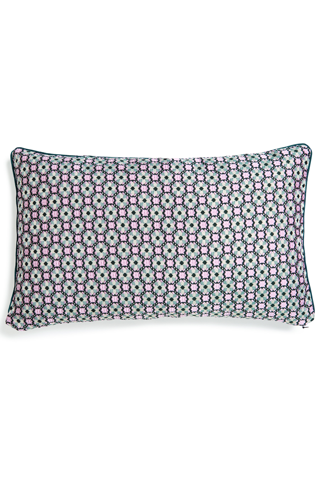 Rectangle Jewel Cushion - Green