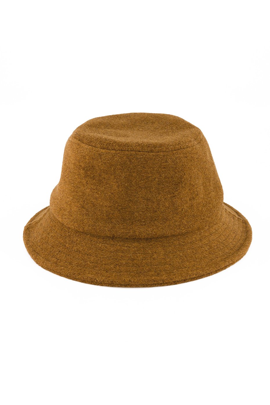 Outland Camel Brown Bob Wool Bucket Hat