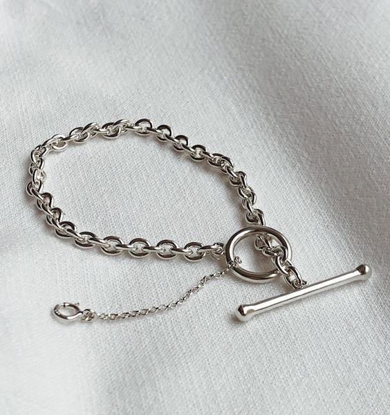 Alberta Bar Bracelet Silver