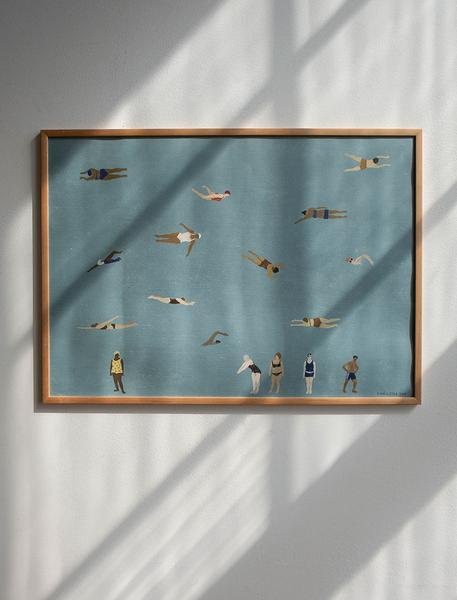 Fine Little Day Swimmers Print