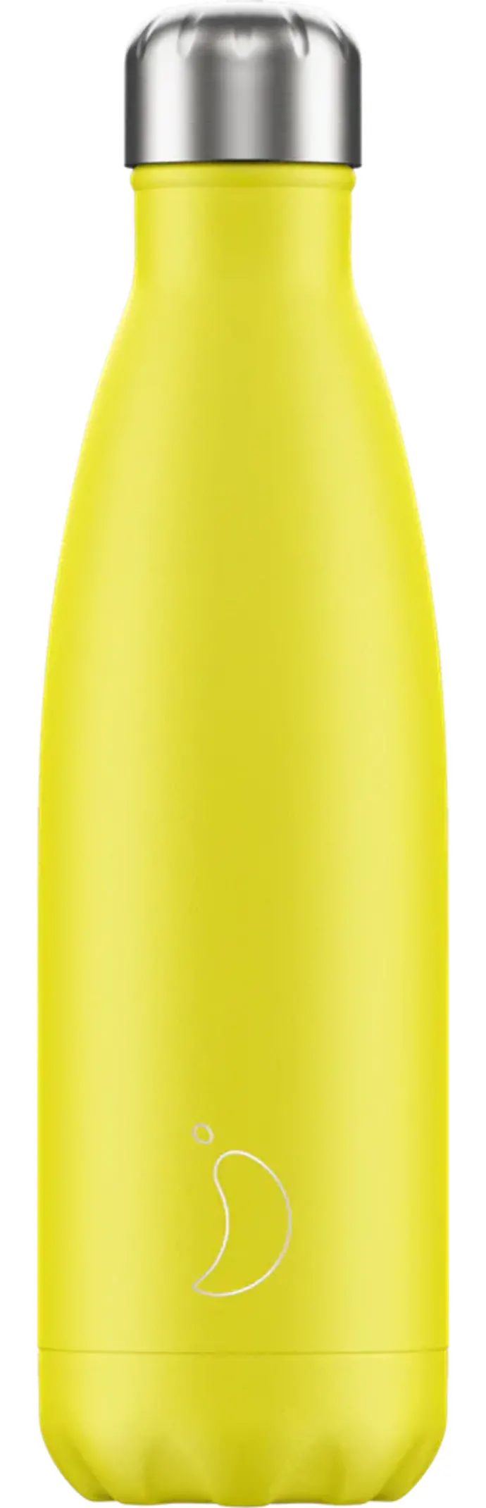 Chilly's 500ml Neon Yellow Stainless Steel Bottle