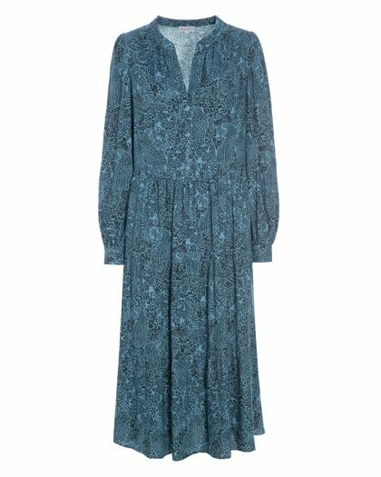 Trouva: Jungle Blue Cathrin Dress