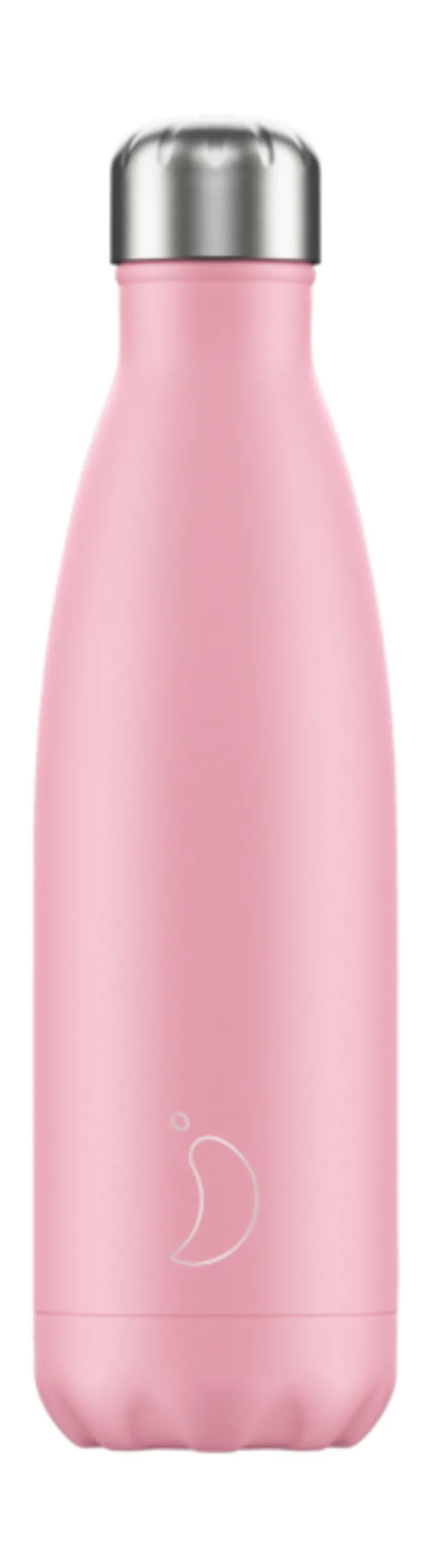Chilly's 500ml Pink Stainless Steel Pastel Bottle