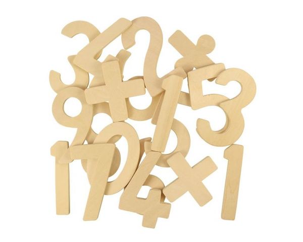 Bigjigs Toys Wooden Numbers