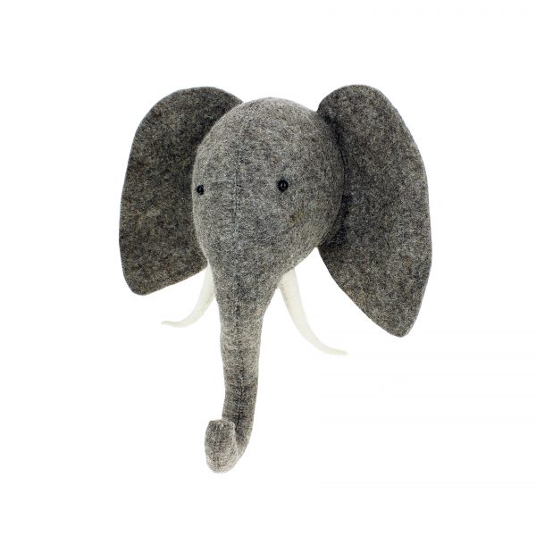 Fiona Walker England Mini Elephant Head