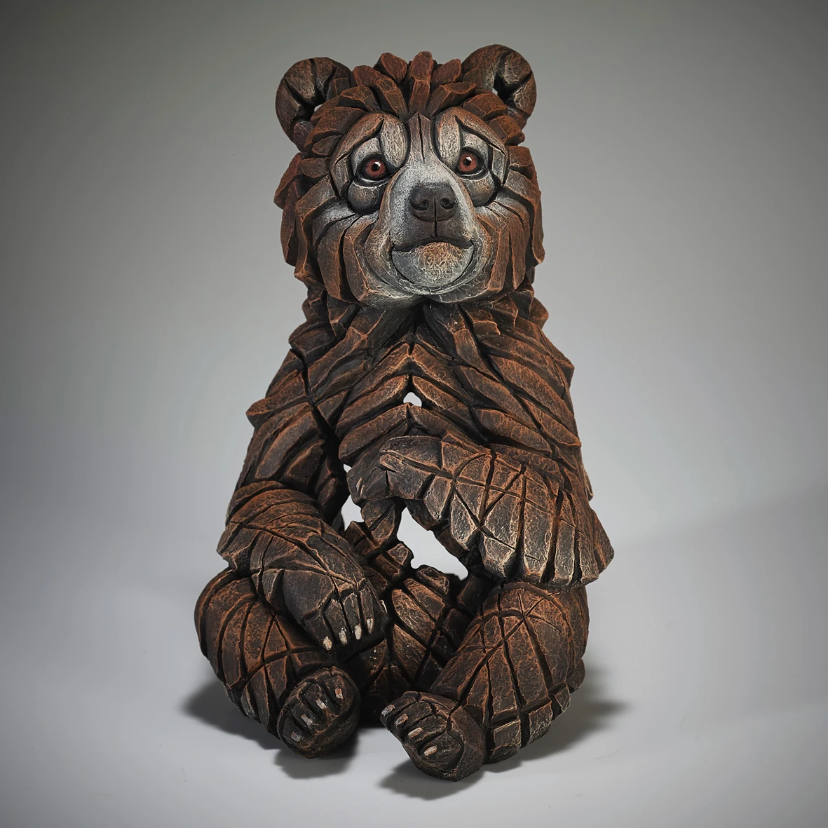 Edge Bear Cub Sculpture By Matt Buckley