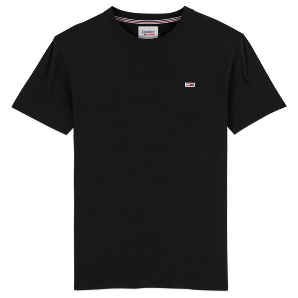 Tommy Hilfiger Tommy Jeans New Flag T Shirt Black