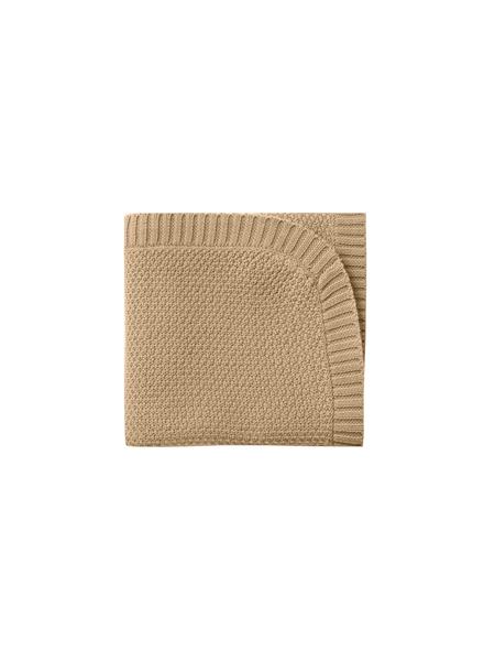 Quincy Mae Chunky Knit Baby Blankets Honey