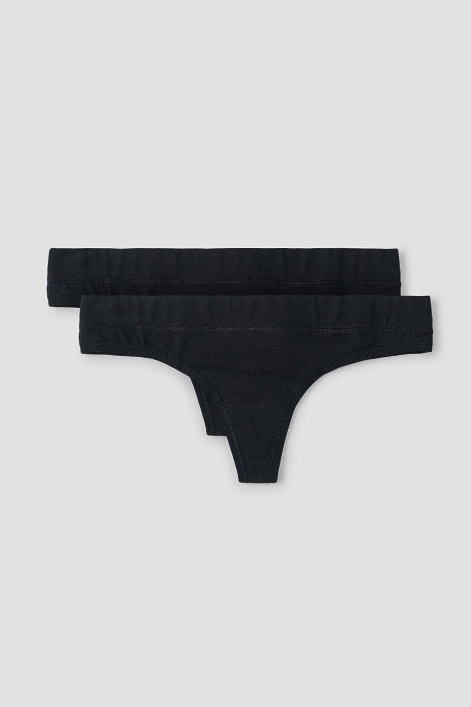 Organic Basics 2 Pack Thongs (More colours available)