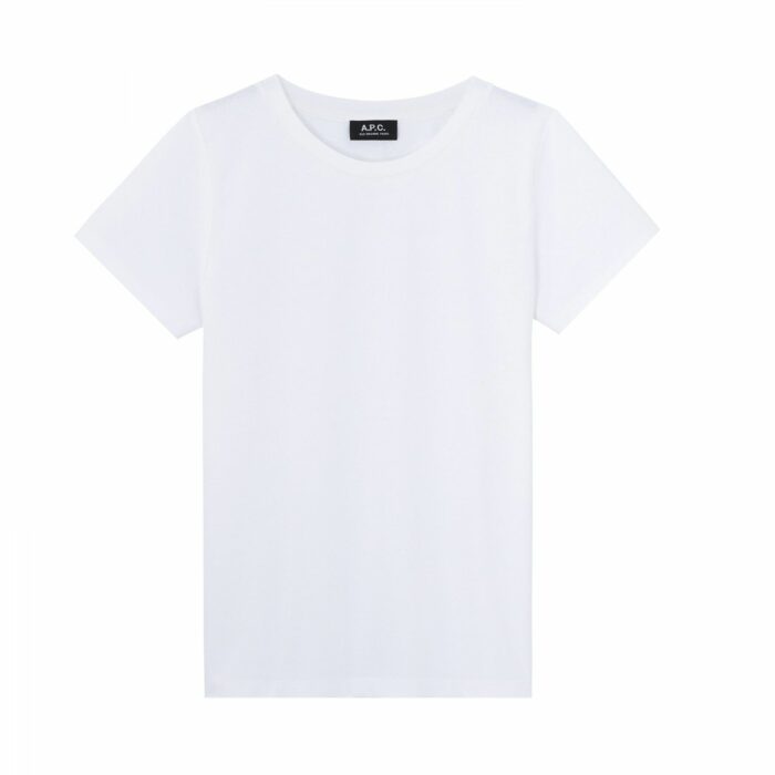 A.P.C. White Poppy T Shirt