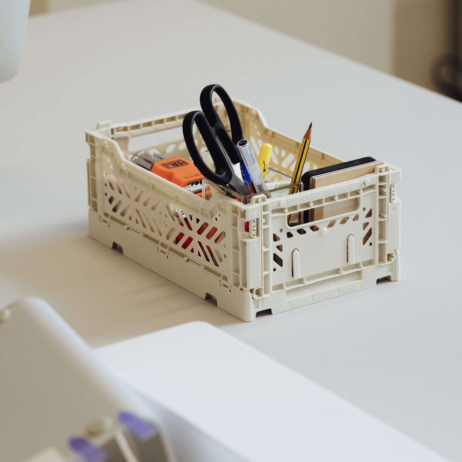 HAY Colour Crate Small Off White