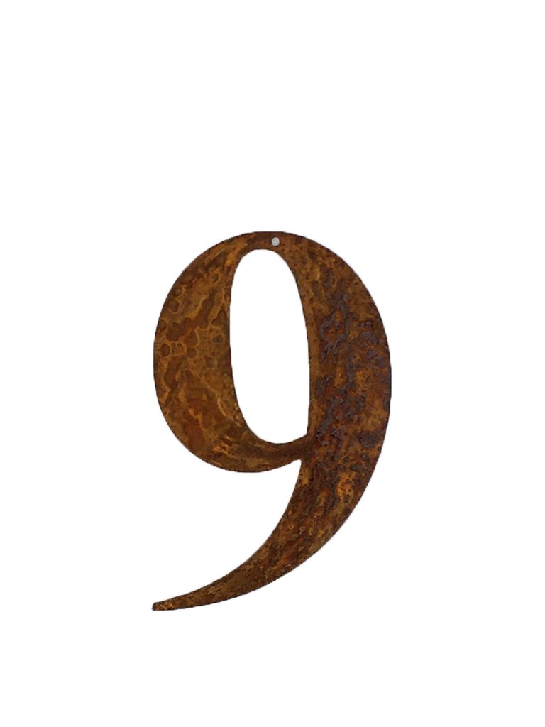Refound Objects Rusty Numbers 9