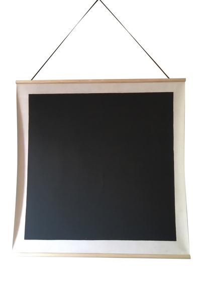 Window Dressing The Soul Canvas Wall Hanging Black Square