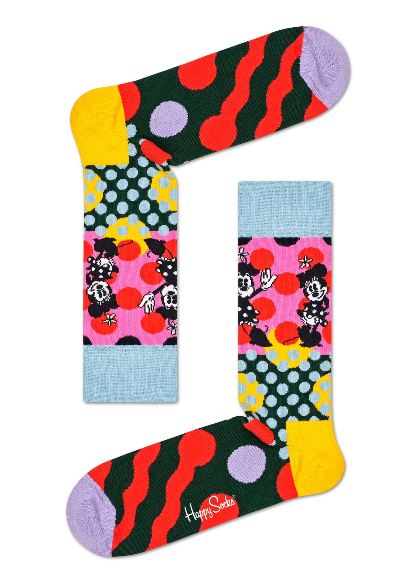 Happy Socks  Multicolor Disney Minnie-Time Socks