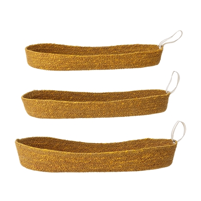 Bloomingville Seagrass Tray Set of 3