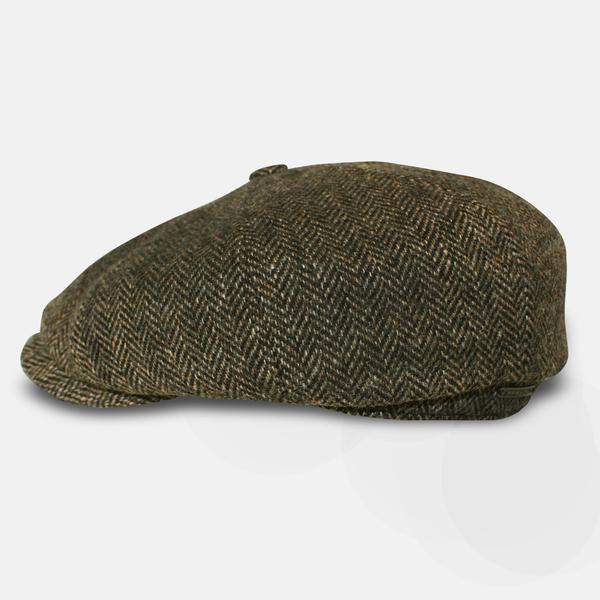 Cap Hatteras Wool Herringbone Brown