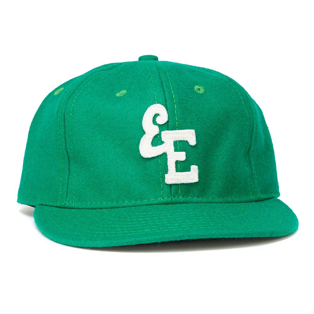 Ebbets Field Flannels Emeralds Green 1955 Vintage Eugene Ball Cap