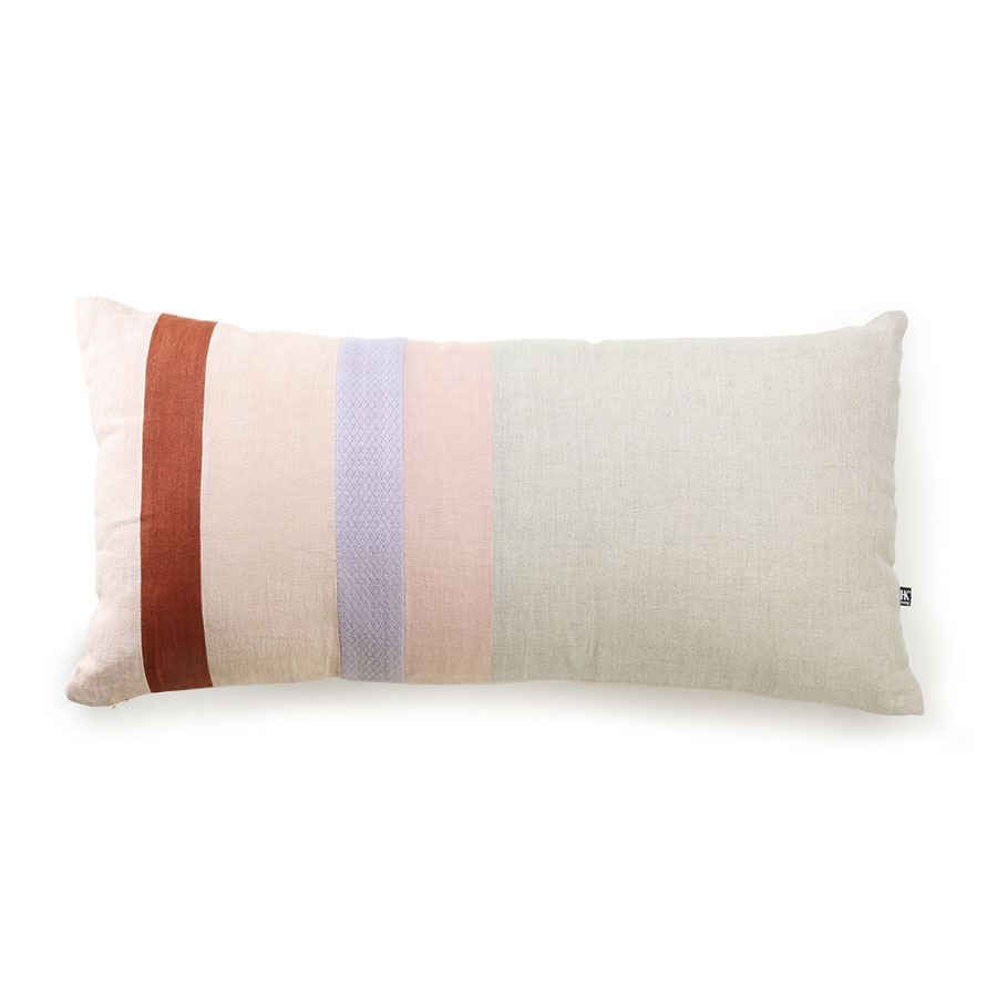 HK Living Linen Striped Cushion B (70x35)