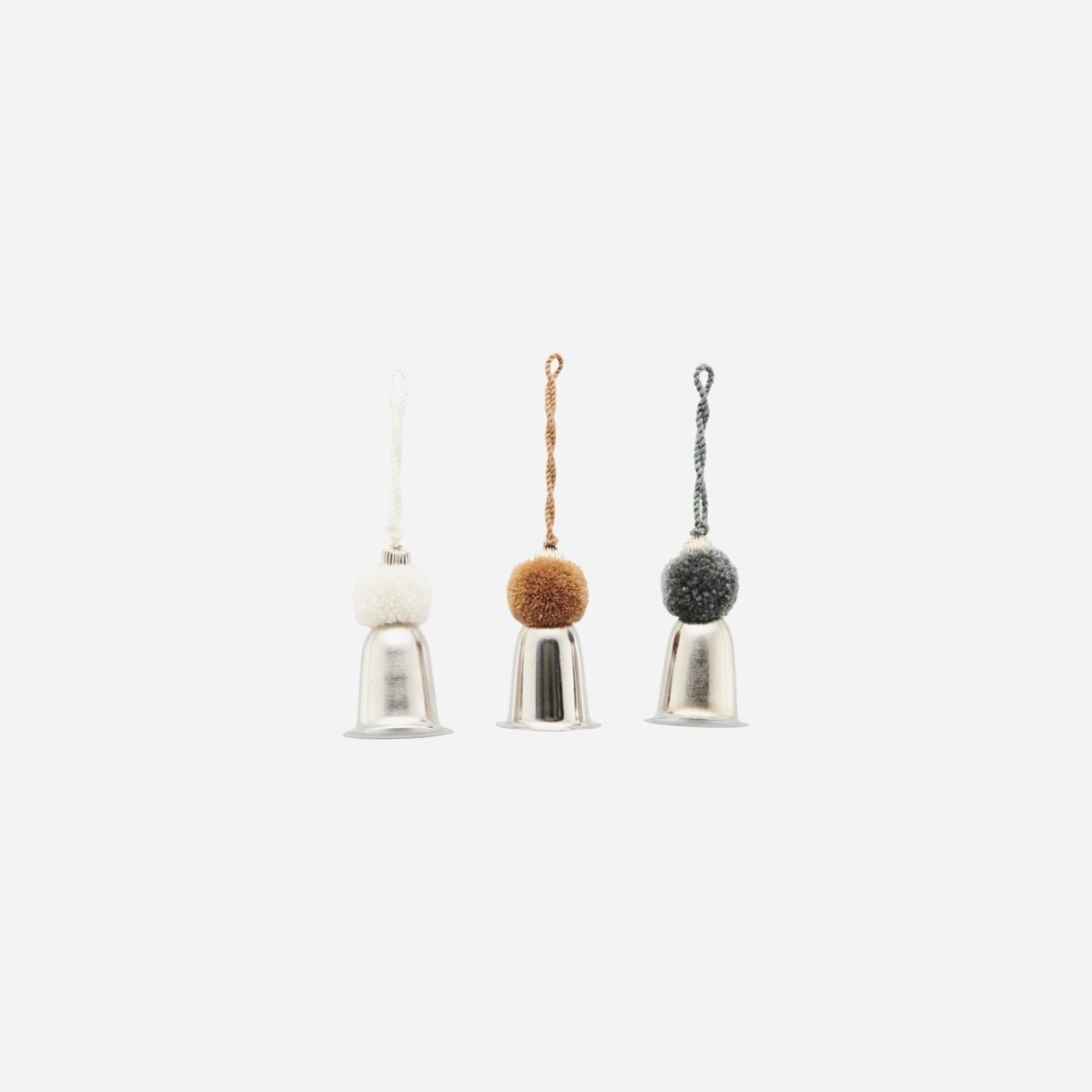 House Doctor Ornaments, Bells, Silver Finish