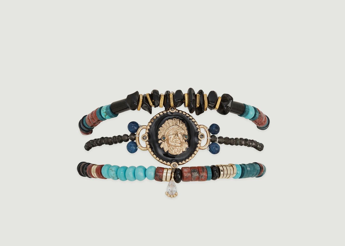 HIPANEMA Multicolor Tomahawk Bracelet