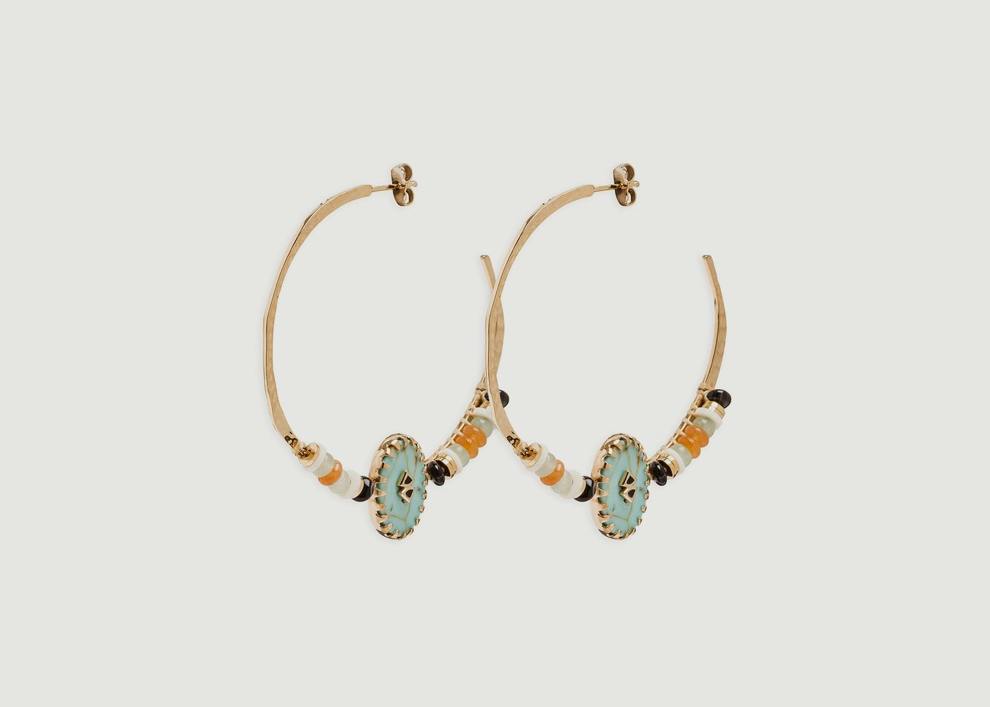 HIPANEMA Golden Sari Earrings