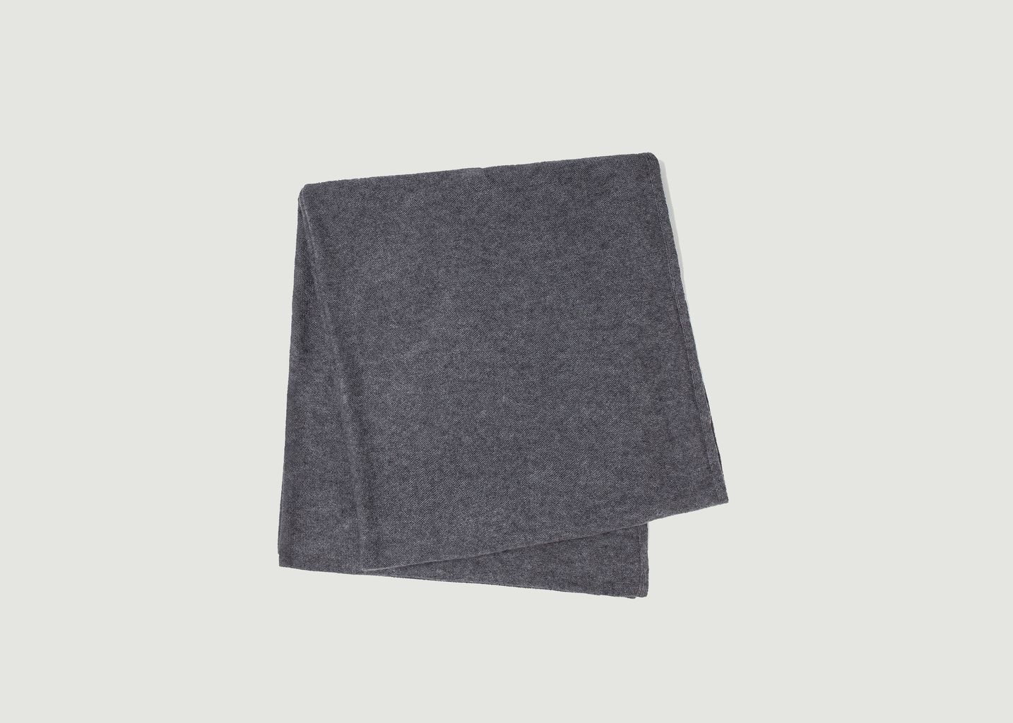 Grey Daizy Large Cashmere Scarf