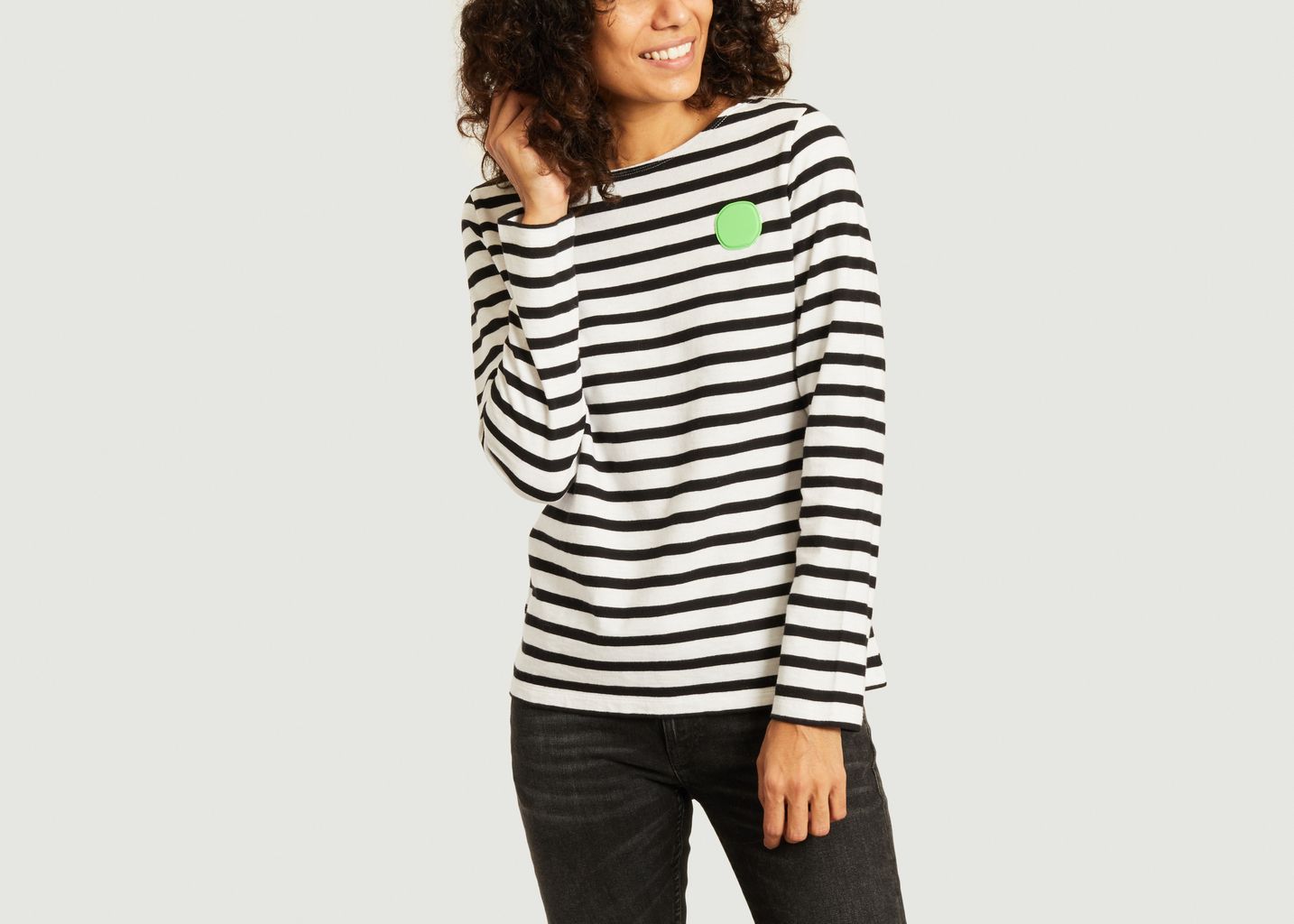 Black Striped Dotgum Tshirt