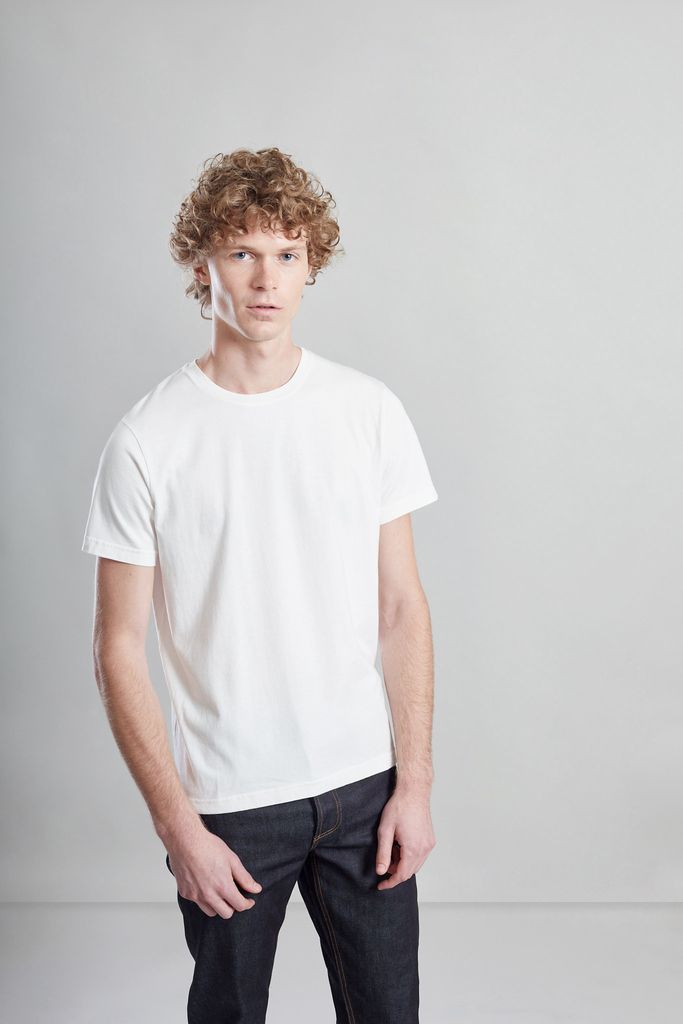 L’Exception Paris Off White Organic Cotton T Shirt