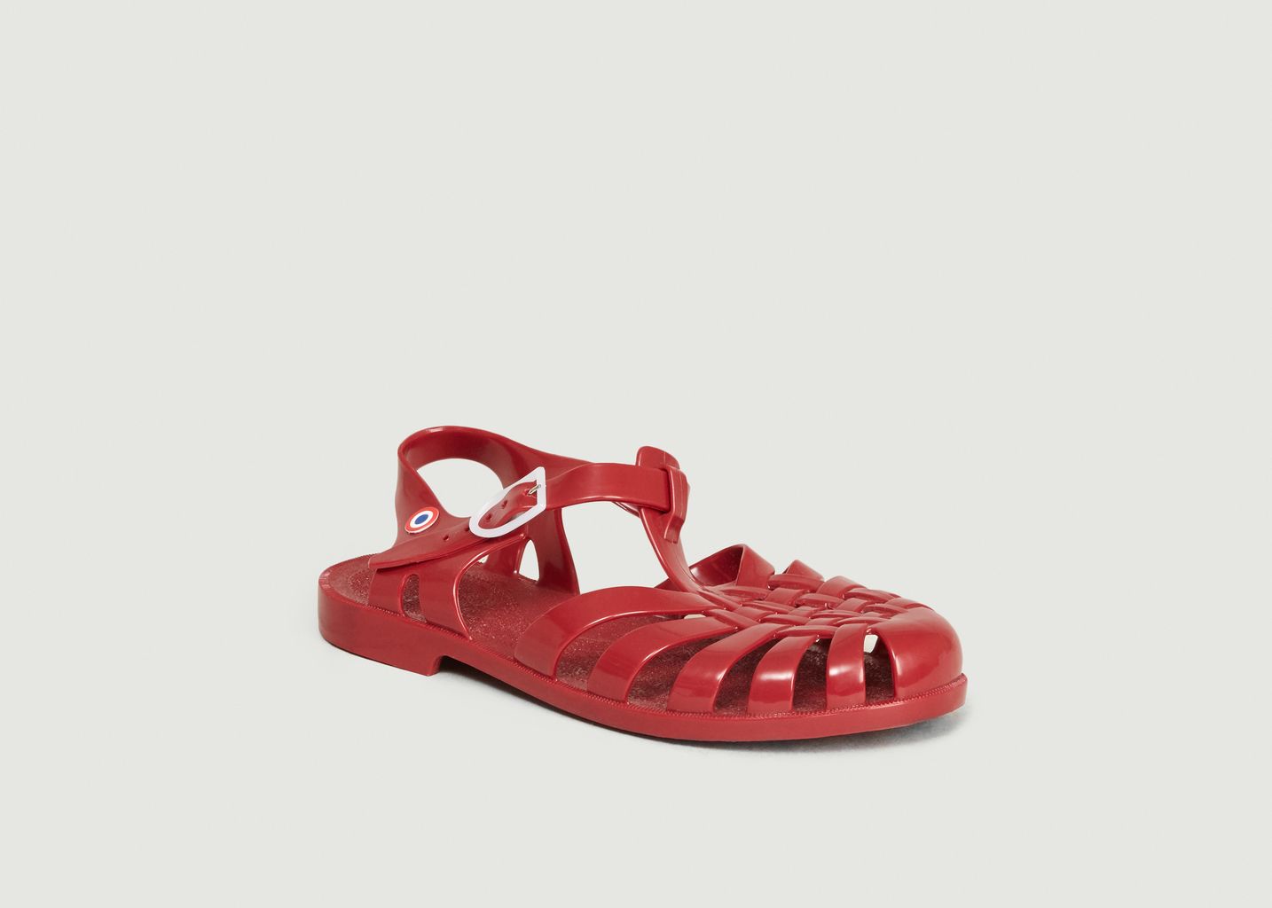 Dark Red Sunmif PVC Sandals