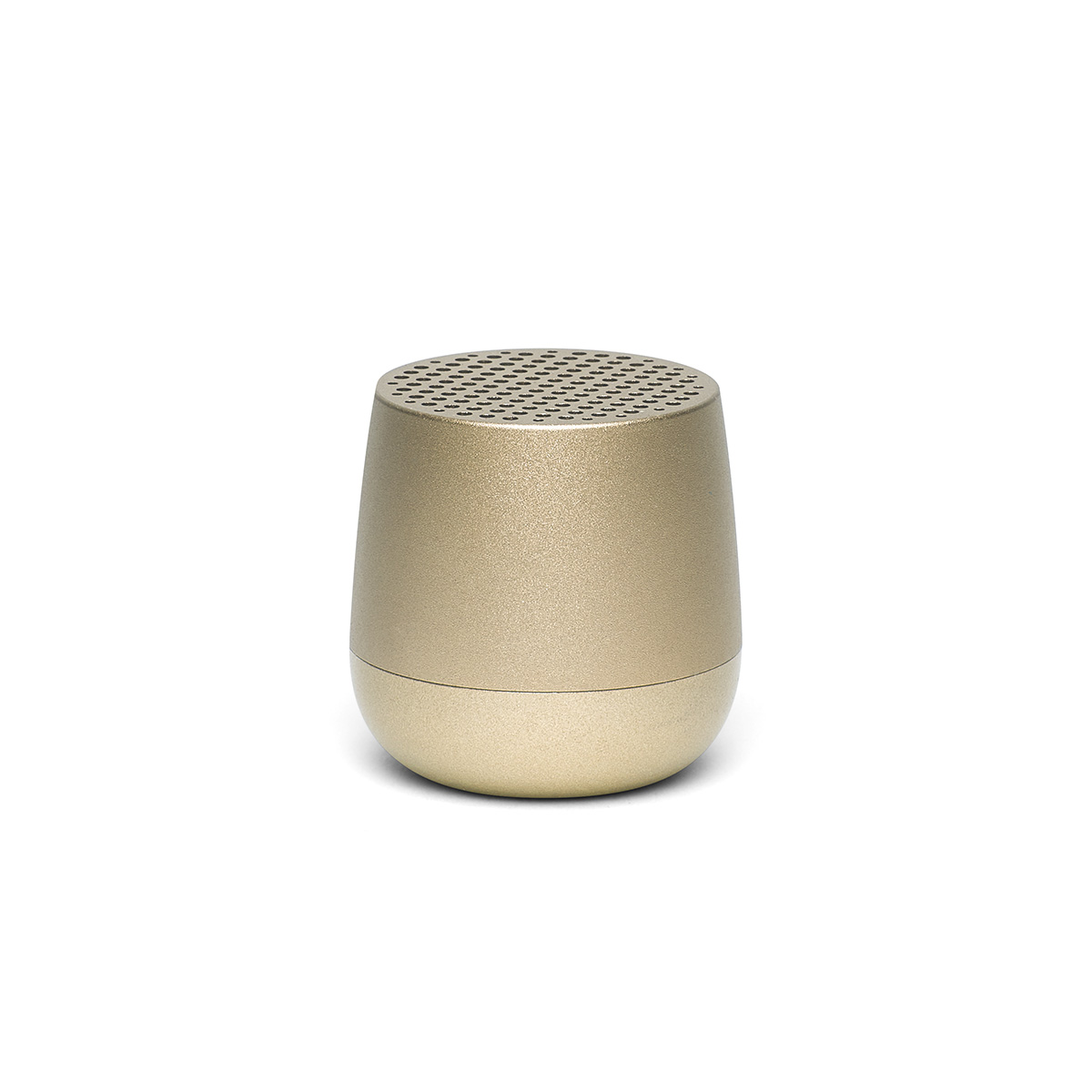 Gold Mino + Alu Wirelessly Rechargeable 3W Bluetooth Speaker