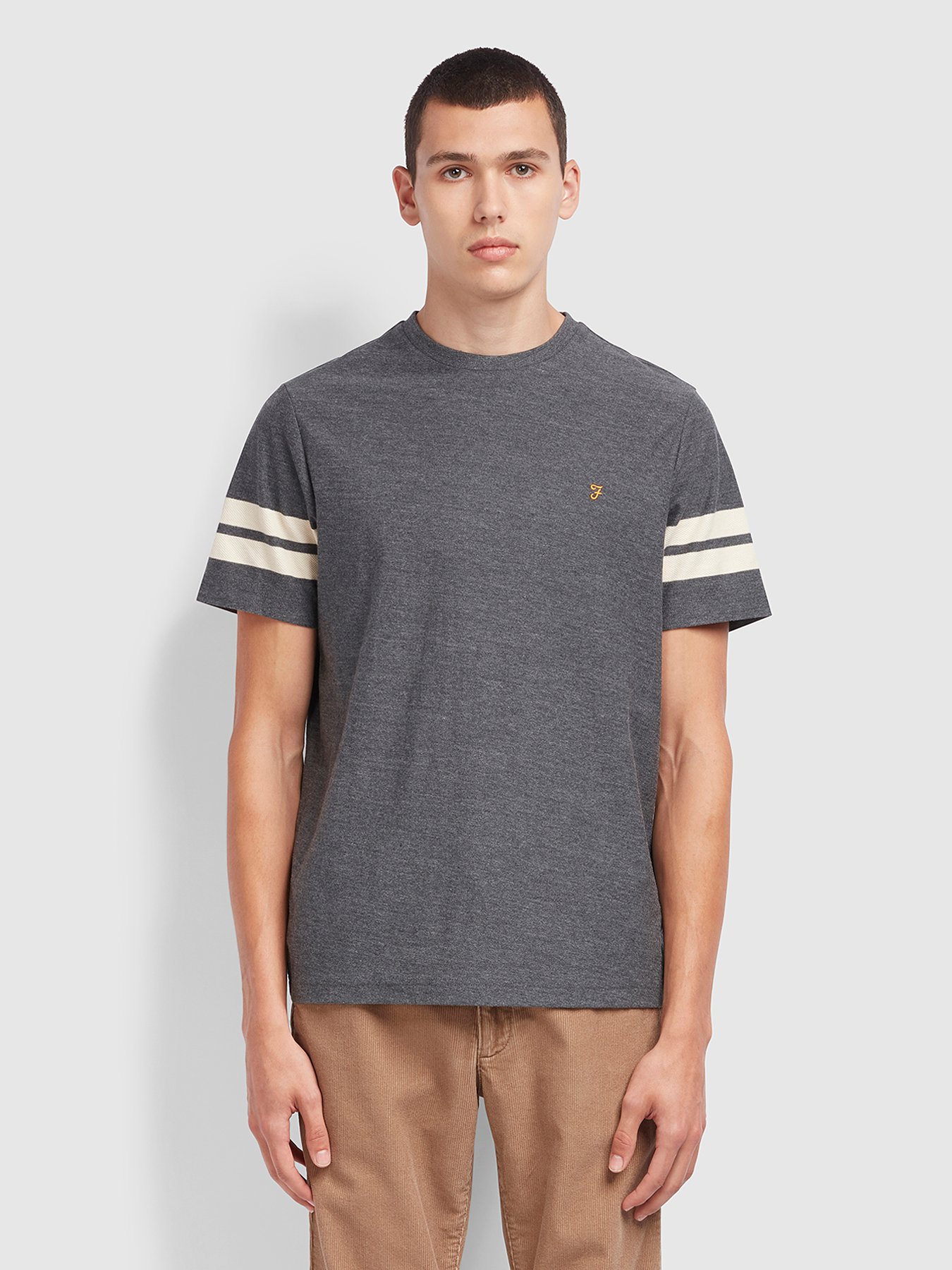 Grey Marl Stareton T Shirt