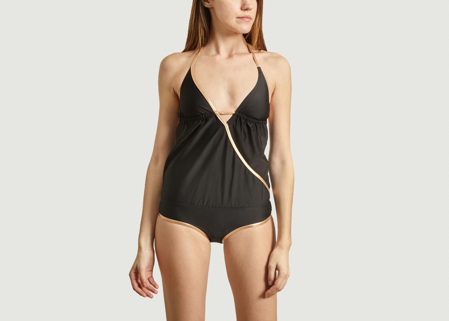 Black One Piece Jane Swimsuit