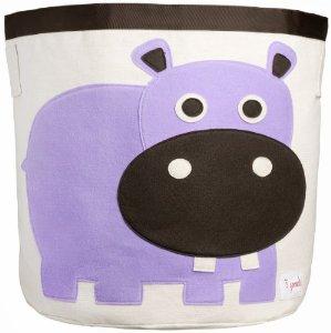 Hippopotamus Bag Games Container