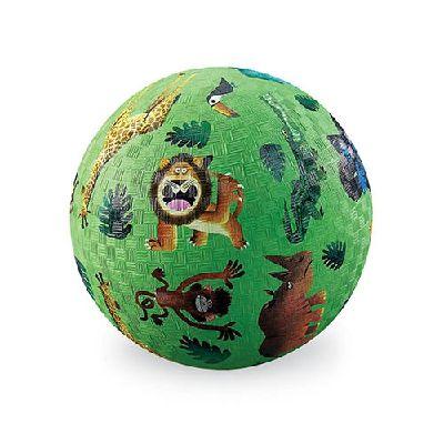 Jungle animal rubber ball 13 cm