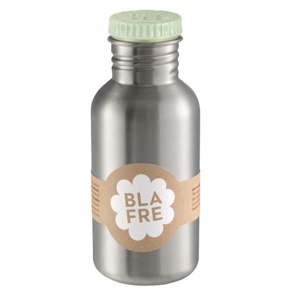 blafre-500ml-steel-bottle-with-pale-green-cap