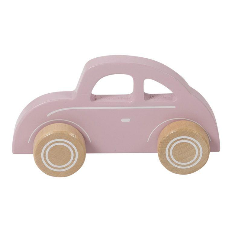 little-dutch-pink-wooden-car