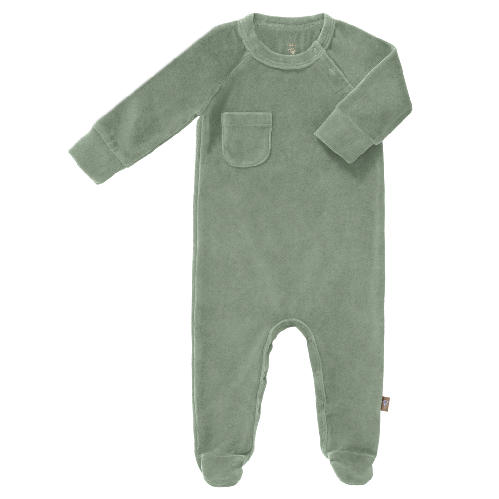 Forest Green Bio Chenille Pajamas