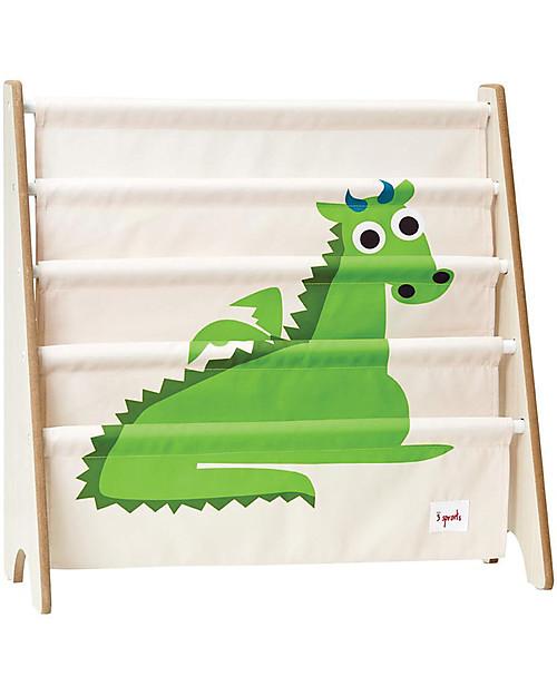 Montessori Bookcase For Children Green Dragon