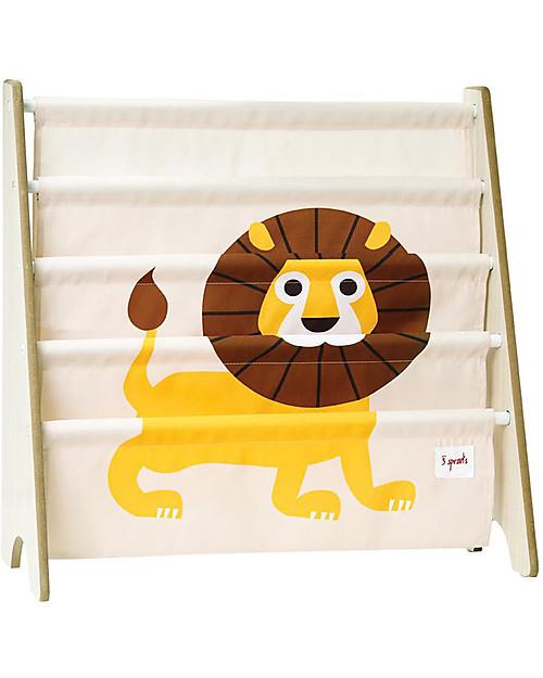 Montessori Bookcase For Children Yellow Lion