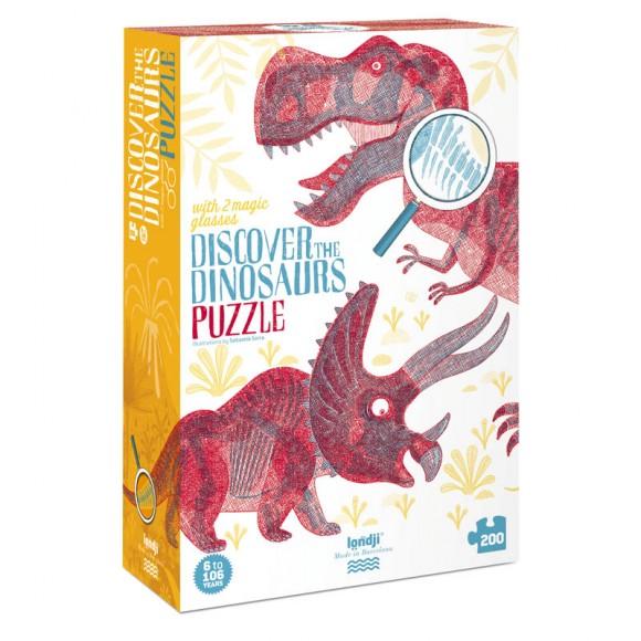 Puzzle Discover The Dinosaurs Magic Lenses