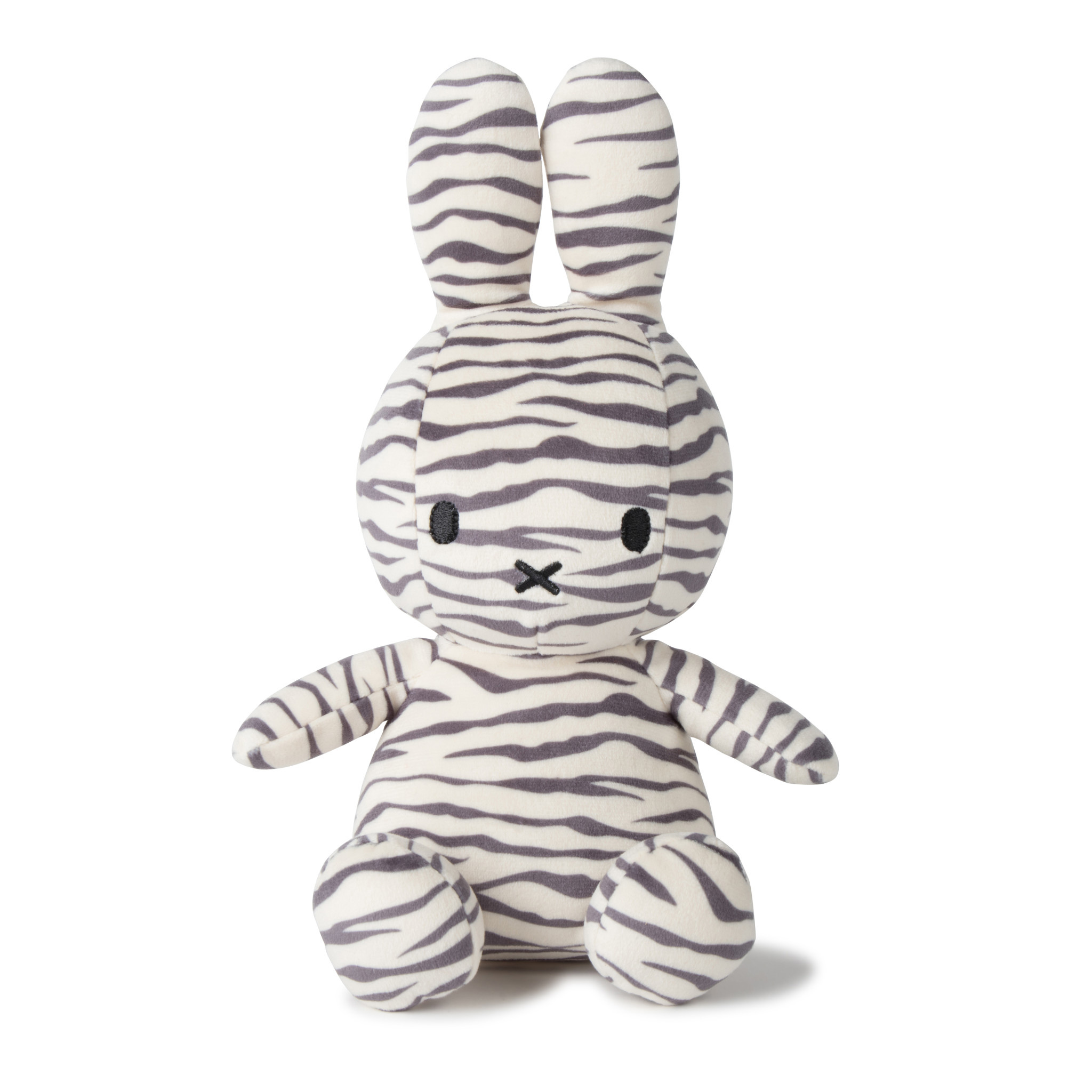 Miffy Sitting All-Over Zebra Print 23cm